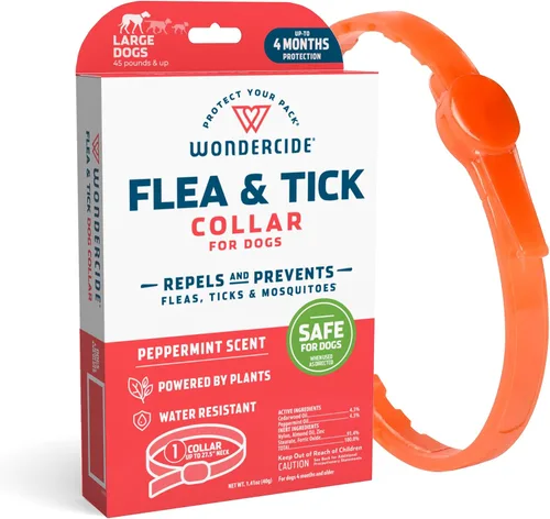 Vista 9 de Wondercide Collar para perro con aceites esenciales naturales, protección 1 collar