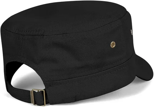 Vista 4 de Cadet Army Cap 2D Bomb Wing Adjustable Baseball Hat Vintage Military Flat Top Cap