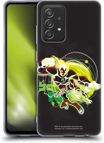 Vista 9 de Head Case Designs Officially Licensed Ben 10: Omniverse Character Art Graphics Gel Case [Military Grade Protection] Compatible with Galaxy A52