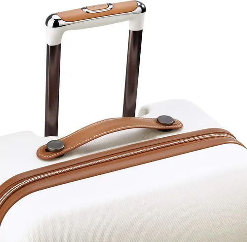 Vista 7 de DELSEY Paris Chatelet - Equipaje de cubierta dura con ruedas giratorias, champagne blanco ), 40167282015