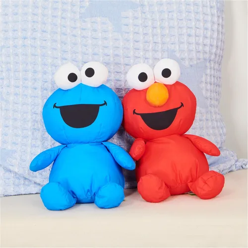 Vista 7 de GUND Sesame Street - Peluche oficial de Cookie Monster Muppet, juguete de peluche de nailon prémium para edades de 1 año en adelante, azul, 7