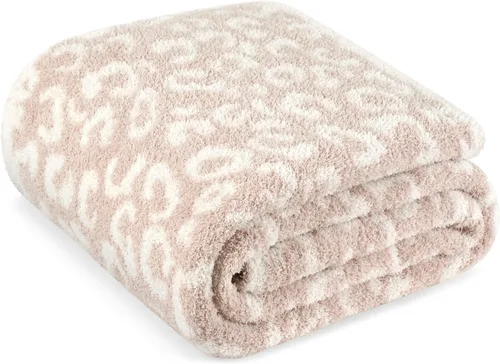 Vista 28 de PAVILIA Manta supersuave para sofá, manta mullida y acogedora de peso ligero en negro; manta de punto cálida y esponjosa para cama o sofá, 50x60