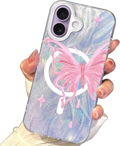 Vista 84 de I-MGAE-IN-AR Funda compacta para iPhone 11, diseño de mariposa, marco de protección de lente de cámara con diamante 3D, bonitas fundas protectoras