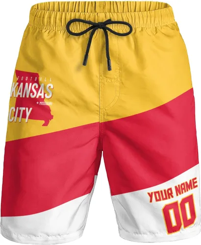 Vista 28 de Pantalones cortos de fútbol personalizados para hombre, regalos para hombres, casual, ciudad, jóvenes, aficionados, pantalones cortos deportivos