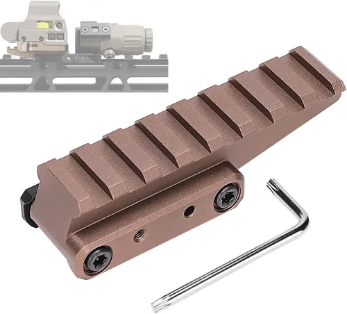 Vista 9 de Phoking Optic Riser Mount Picatinny Riser Fast Riser Red Dot Riser para Red Dot Sight Scope Optics