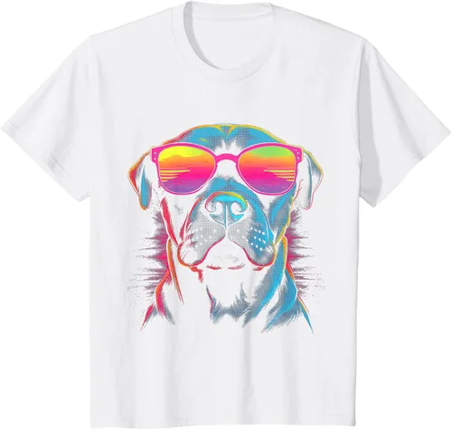 Vista 22 de Pit Bull Mom Dog Lover Colorido Artistic Pitbull Owner - Camiseta para mujer, Negro