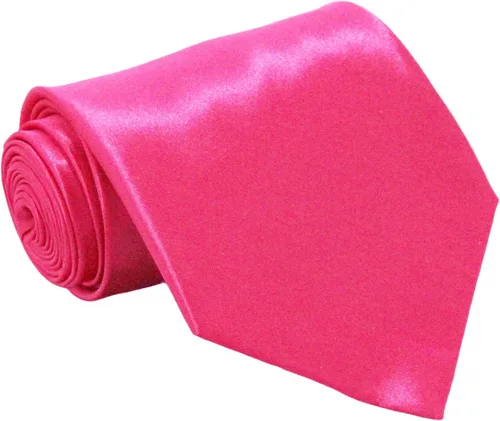 Vista 45 de Soophen corbata para hombre 3.75 pulgadas de color sólido