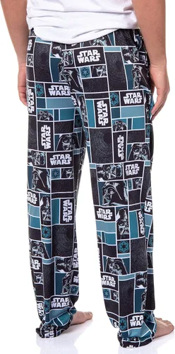 Vista 4 de Star Wars - Pantalones de pijama para hombre, diseño de Darth Vader