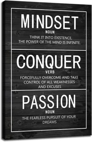 Vista 25 de Arte Motivacional para Pared Core Values Póster Inspiracional Impresiones Inspiradoras en Lienzo Obras de Arte para Oficina Sala de Estar Decoración