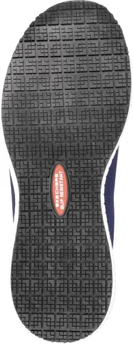 Vista 6 de Skechers Work Emma, zapatos de trabajo para mujer, puntera suave, antideslizantes, EH, atléticos sin cordones