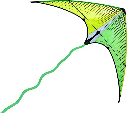 Vista 10 de Prism Kite Technology Neutrino - A Fast and Responsive Kite to Test Your Reflexes Naranja