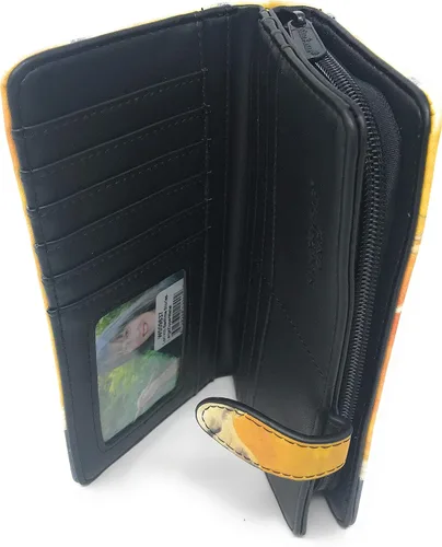 Vista 4 de Shag Wear Llama Reading Bedtime Stories - Cartera grande para mujeres y adolescentes, piel sintética vegana de 7 pulgadas, Historias para dormir