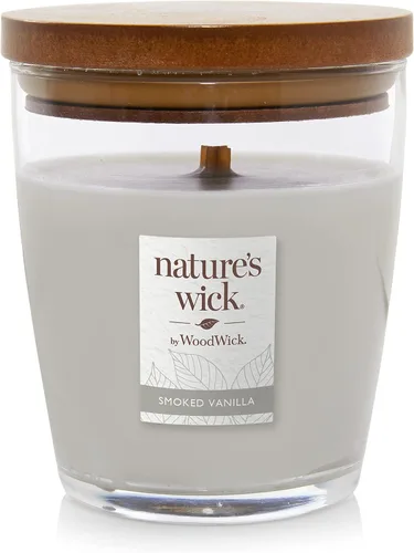 Vista 8 de Nature's Wick Vela perfumada de miel y mandarina de 10 onzas