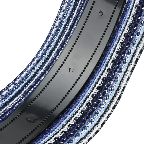 Vista 6 de Diademas bohemias anchas antideslizantes para mujeres, diademas modernas para el cabello, accesorios para el cabello para mujeres y niñas