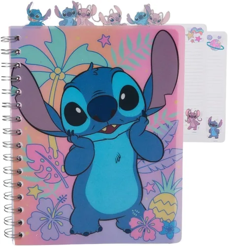 Vista 17 de Innovative Designs Disney Beauty and The Beast Journal Notebook, Spiral Bound, 96 Lined Pages, 8 x 7 inches Princess Belle and Beast Vinyl Cover
