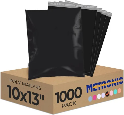 Vista 18 de Metronic 100 unidades de sobres de polietileno de 24 x 24 pulgadas, bolsas de envío grandes para ropa, bolsas de correo adhesivas fuertes