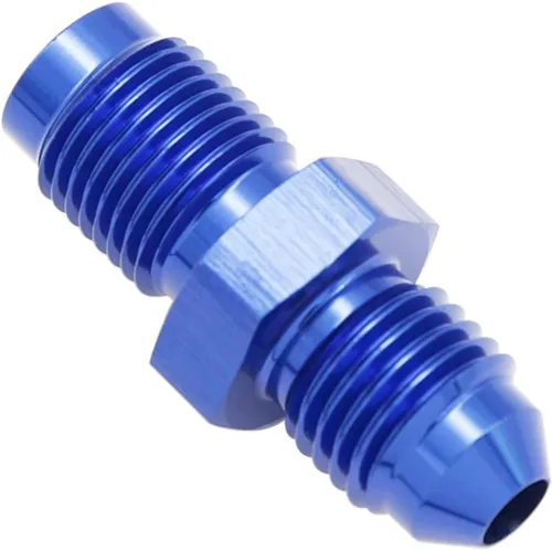 Vista 11 de Adaptador de ajuste de tubo de aluminio -4AN AN4 macho acampanado a rosca macho de 5/8 x 18 con asiento invertido, conector acampanado invertido