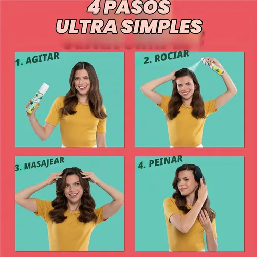 Vista 6 de Batiste Champú de cereza seca 6.73 onzas (6.8 fl oz) (paquete de 3)