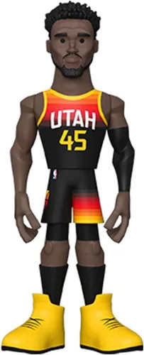 Vista 4 de Funko Pop! Oro NBA:Jazz - Donovan Mitchell 5" con Chase