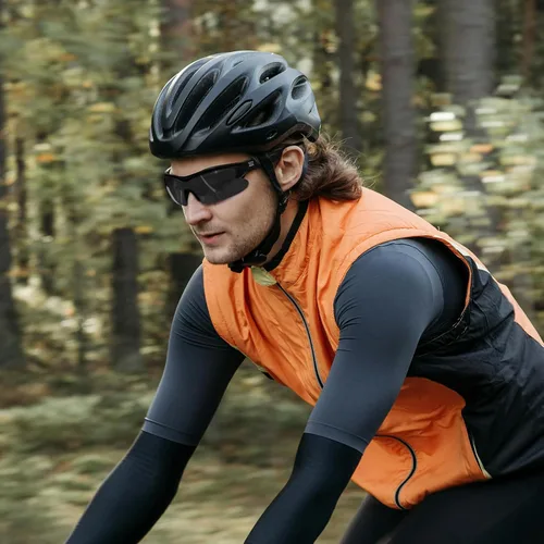 Vista 5 de Gafas de Ciclismo Bluetooth con Audio Hi-Fi de Orejas Descubiertas, Micrófono AI con Cancelación de Ruido, Protección UV400, Resistente al Agua