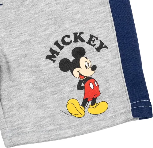 Vista 7 de Disney Mickey Mouse Donald Duck Goofy Fleece 2 Pack Shorts Toddler to Little Kid