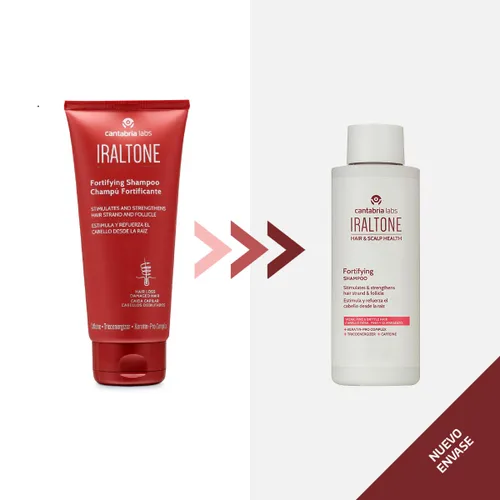 Vista 4 de IRALTONE Champú Fortificante Estimula y Fortalece 6.8 fl oz