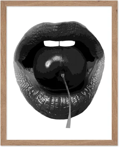 Vista 70 de Poster Master Impresión de labios dorados, póster de mordida de labio, arte moderno y minimalista, regalo bohemio para hombres y mujeres, diseño