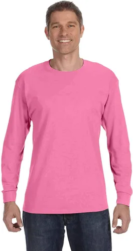 Vista 13 de Jerzees Dri-Power Camiseta de manga larga, paquete múltiple, para hombre