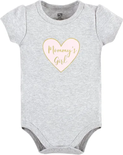 Vista 4 de Hudson Baby Conjunto de canastilla de algodón unisex para bebé
