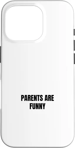 Vista 20 de iPhone 16 Parents are funny Case