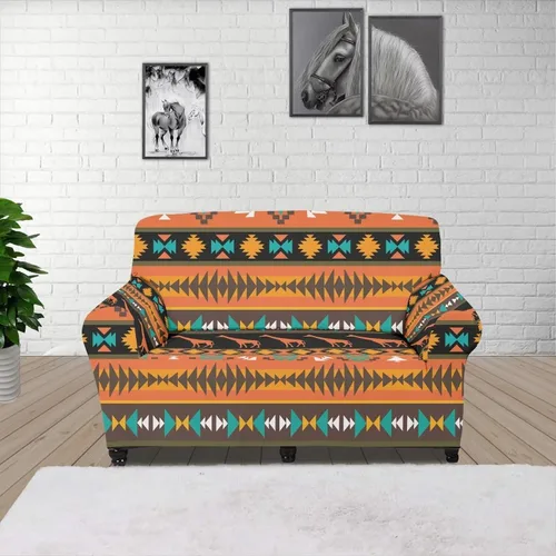 Vista 46 de Fundas aztecas para sofá, lavables e impermeables, fundas elásticas para sofás y sofás, a prueba de polvo, fundas elásticas para sofá de 1 cojín