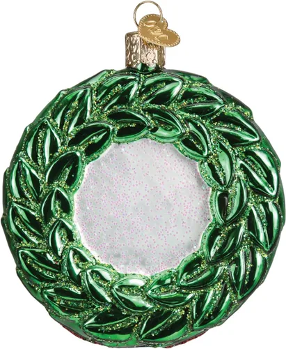 Vista 2 de Old World Christmas Adorno de cristal soplado para árbol de Navidad, pájaro cantando