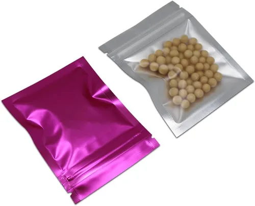 Vista 24 de PABCK: Paquete de 100 bolsas transparentes reutilizables con cierre hermético para almacenar alimentos, Negro