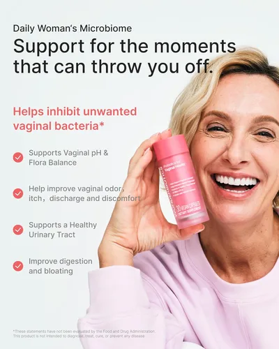 Vista 2 de Probióticos para la salud vaginal - 20B CFU con arándano - 30
