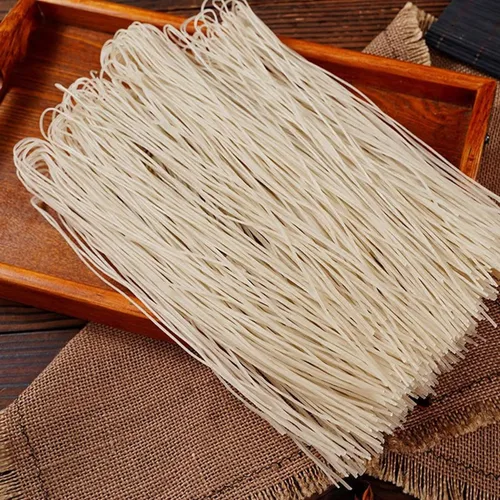 Vista 2 de fideos de arroz vermicelli 17.6oz/500 gx1 paquete de fideos sin gluten, fideos de arroz para comida asiática, vegetarianismo