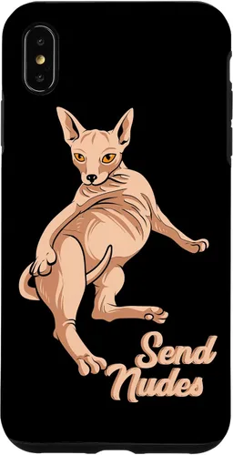 Vista 11 de Send Nudes - Nude Cat - Hairless Sphynx Cat Case for iPhone 17