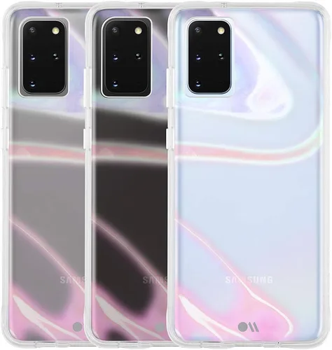 Vista 4 de Case-Mate - SOAP BUBBLE - Funda iridiscente para Samsung Galaxy S20+ S20 Plus - Compatible con 5G - 6.7 pulgadas - Iridiscente