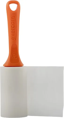 Vista 4 de Evercare Rodillo de pelusa, perfumado de 40 hojas, paquete de dos, naranja