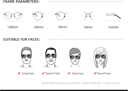 Vista 5 de Gafas de sol polarizadas con marco TR de protección UV para mujeres y hombres