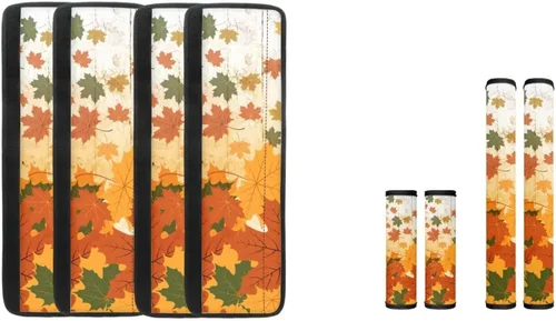 Vista 20 de DISNIMO Fundas para manija de puerta de refrigerador con calabaza otoñal, 8 piezas Kithchen para nevera, microondas, horno, lavavajillas, protector