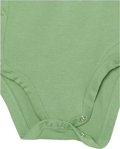 Vista 4 de Tienda Essentials Unisex Babies' Cotton Long-Sleeve Side Snap Bodysuit (Previously Tienda Aware), Pack of 3