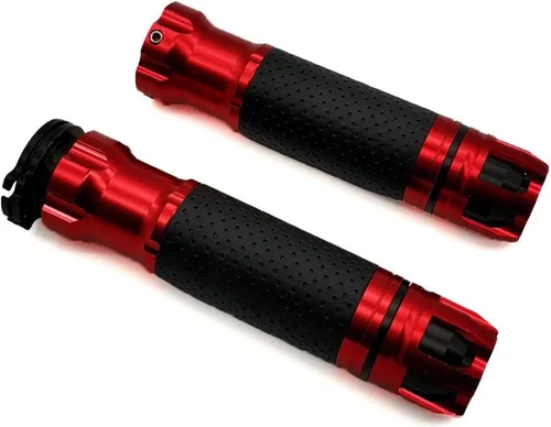 Vista 4 de Motorcycle Handlebar Grips Universal CNC Motorcycle Handle Handlebar Enduro Moto Hand Bar Grip for XJ6 N / XJ6 Diversion XSR 700 900 ABS Handlebar