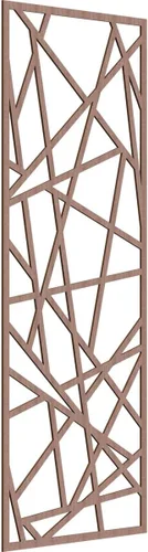 Vista 172 de Conway Paneles de pared decorativos de madera con calado, 9 3/8 pulgadas de ancho x 24 3/8 pulgadas de alto x 1/4 de alto, aliso