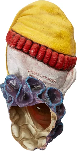 Vista 3 de Rubie's Costume máscara para la cabeza de Insano, el payaso, talla única , Multicolor