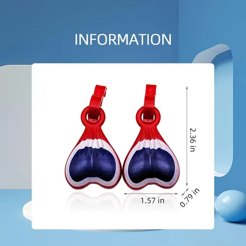 Vista 3 de 2 Pack Shoe Nuts Balls Charms for Your Crocs, Distinctive Funny Shoe AccessoriesShoe Nuts Shoe BallsNoticeable Shoe Clips