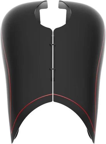 Vista 5 de Cubierta de tanque de combustible estirada para motocicleta Harley, cubiertas de tanque de 1 galón, protectores de combustible. Compatible
