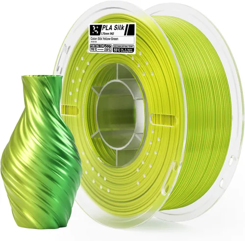 Vista 19 de ELEGOO - Paquete de filamento de seda PLA 1.75mm, filamentos para impresora 3D de doble color con precisión dimensional de +/- 0.05mm, paquete de 4