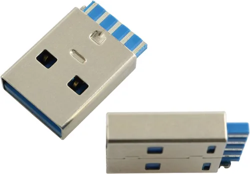 Vista 5 de TAODAN 10 unids USB 3.0 conector de puerto macho Soldadura Jacks USB reparación reemplazo adaptador conectores de enchufe