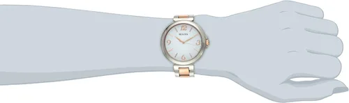 Vista 2 de Bulova 98L195de la mujer Analog Display Dos Tono Reloj de cuarzo japonés