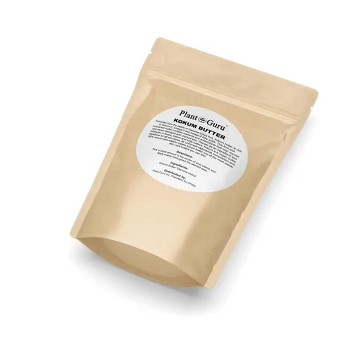 Vista 3 de Plant Guru Mantequilla Kokum cruda de 1 libra 100% pura natural, ideal para hidratar piel, cuerpo y cabello, cremas de bricolaje, bálsamos, lociones